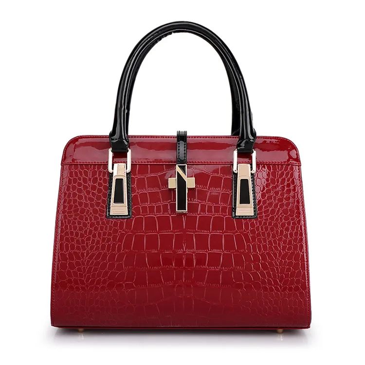 

Fashion women crocodile pattern shoulder Handbag, Customizable