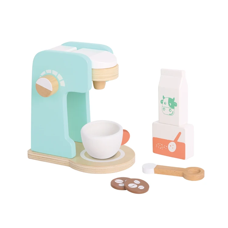 

New kids creative games wooden kitchen toy set Coffee set