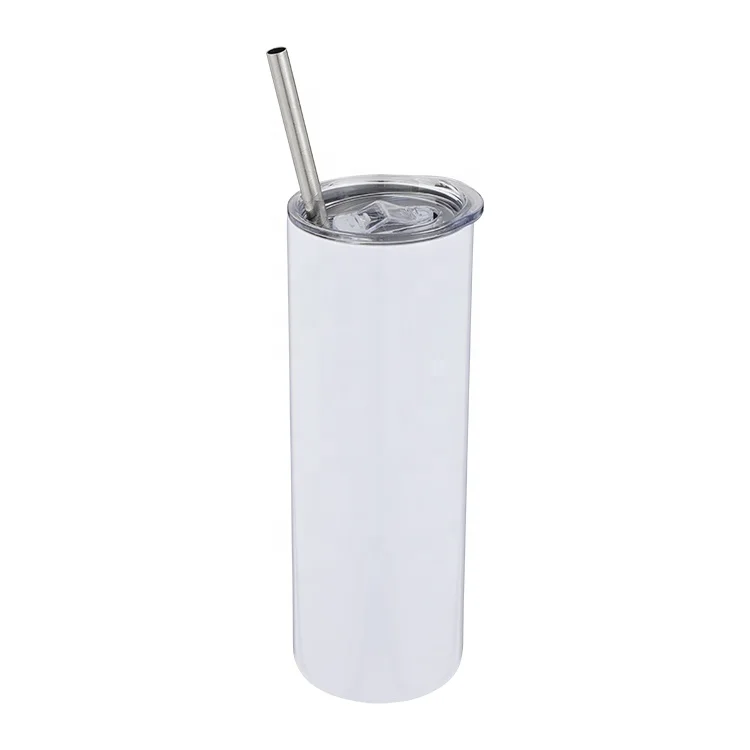 

Everich ready to ship 20oz/600ml double wall stainless steel insulated sublimation blanks tumbler with straight body, Stocked or customized