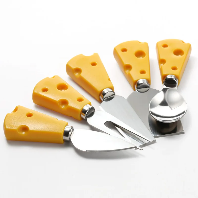 

Stainless Steel Cheese Knife Butter Cutter Cheese Slicer Kitchen Cooking Accessories, As the picture