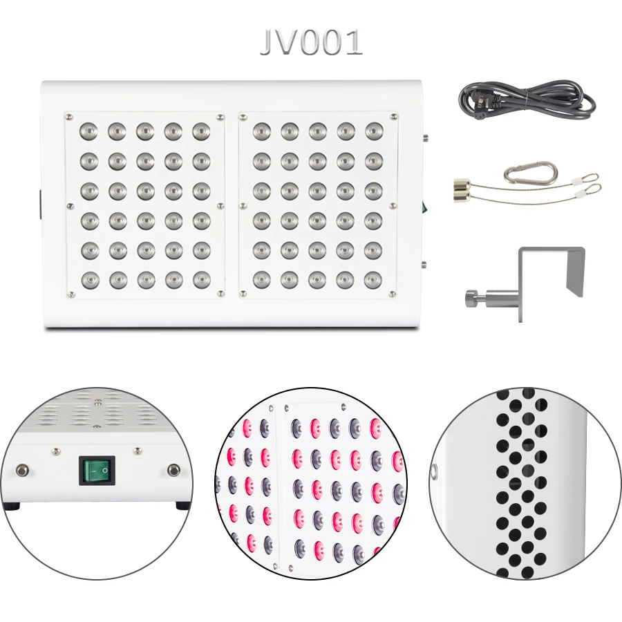 

5w jovMedical grade Bio Photon Anti-Aging Red Infrared LED Facial Collagen laser low level light therapy machine for weight loss