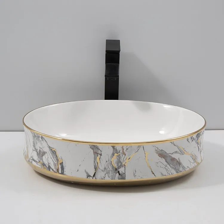 modern-bathroom-sink-bowl-9745A-E-550-front-view-balanced-oval-proportions-calacatta-marble