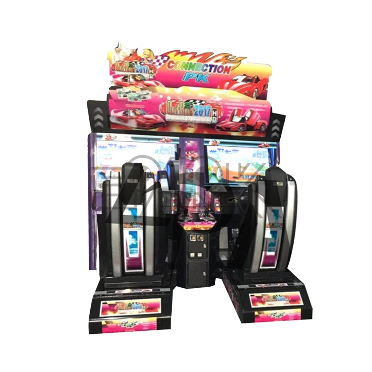 

Simulator Guangzhou Factory Creative Video Indoor Exciting Dynamic Driving Coin Operated Hummer Arcade Car Racing Game Machine