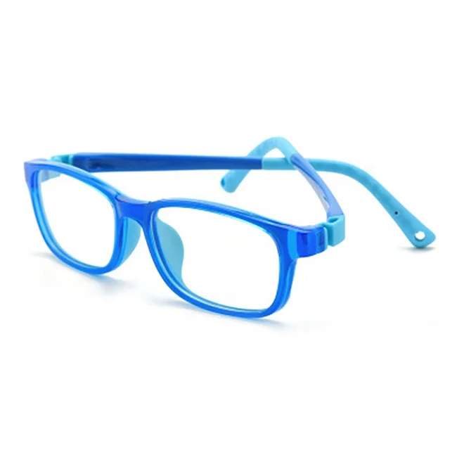 

Latest Custom Brand Optical Frames Safty Soft TR90 Silicone kids eyewear Blue Light Blocking Computer Gaming Children Glasses