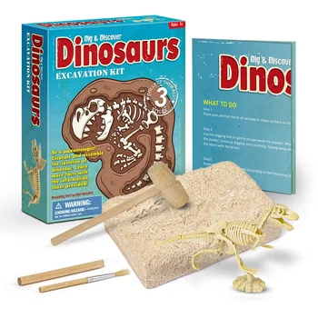 dinosaur bones plastic