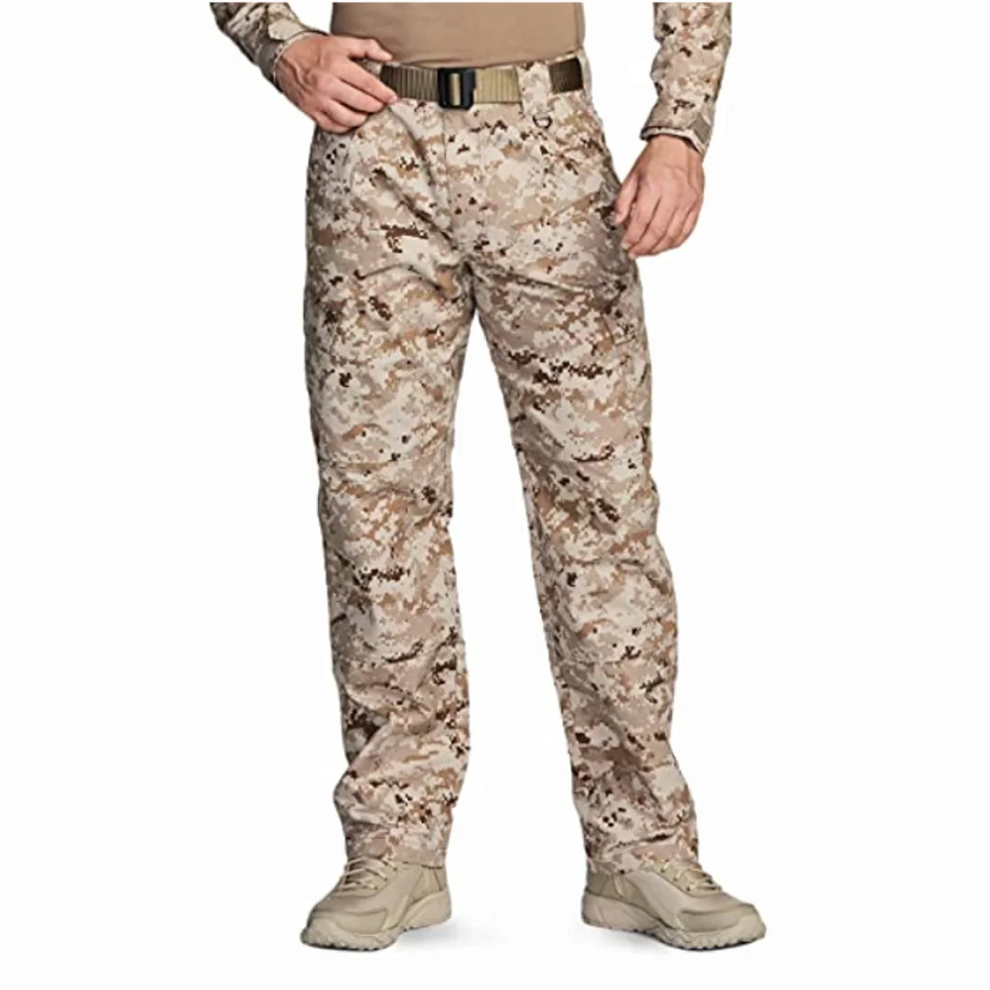 

HIC Men's Tactical Pants Water Repellent Ripstop Cargo Pants Lightweight HEDC iking Work Pants Outdoor Joggers Apparel