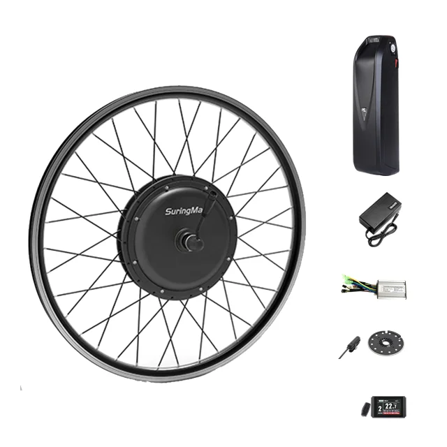 

Factory direct 48v 1000w brushless motor electric bicycle conversion kit