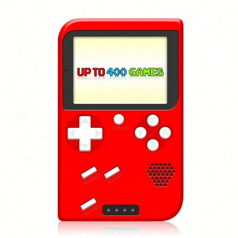 

Mini Retro 8 Bits Bandheld Classic Game Console OEM Built-In 400 Electronic Handheld Games For Adult And Kids, 5 colors