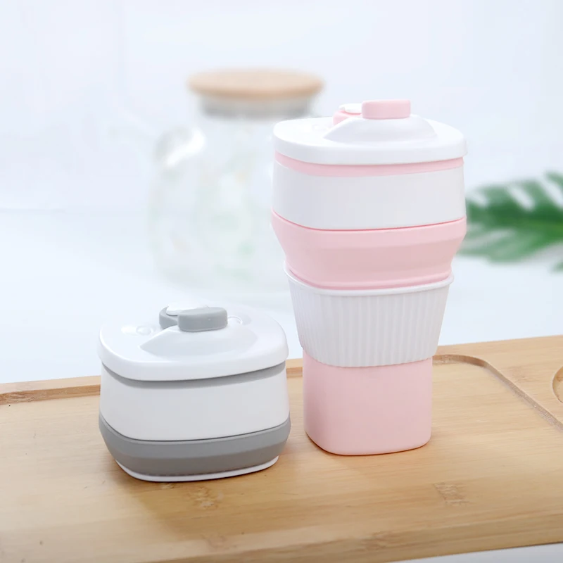 

Coffee Silicone Cup Take Away Coffee Cups Portable OEM Eco Friendly Collapsible Travel Coffee Mug, Customized color