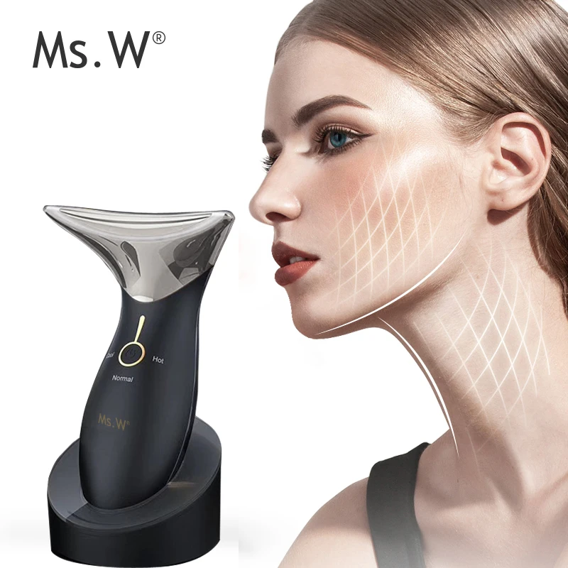 

313 Ms.W new Home-Use 5 in 1 Skin Care Anti-aging Face & neck lifting massager Beauty tools Face Massager