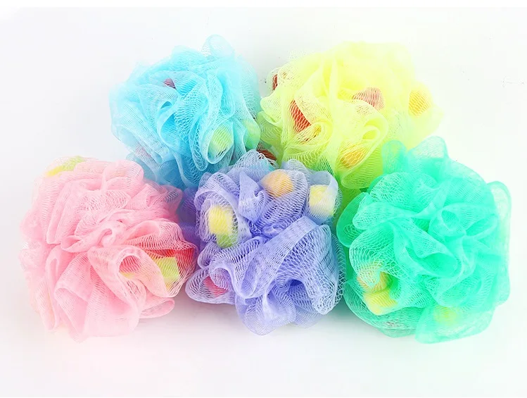 Promotional Cheap Household Hotel Bathroom Comfortable Shower Mesh Bath