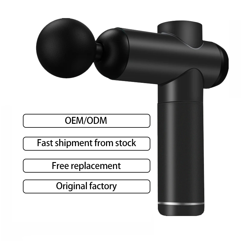 Newest Handheld Rechargeable Deep Tissue Percussion Muscle Fascial Massage Gun 99 Speed Levels 8 Massage Heads 1800mAh 4-6H Body