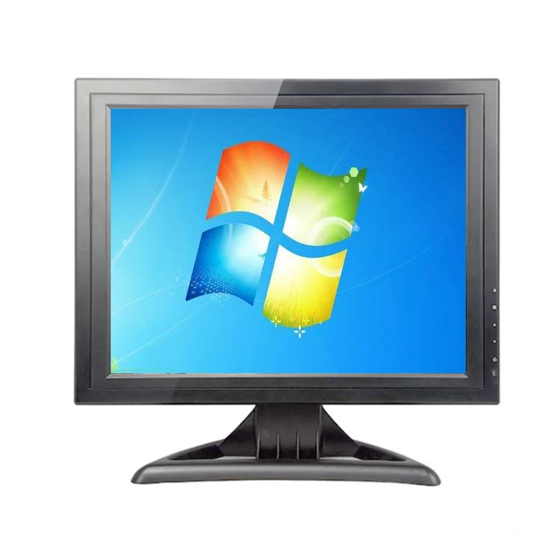 

Security composite video HD MI BNC  LCD Screen CCTV LCD Monitor, Black