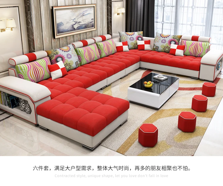 Sofá Cama Real De Tela Para Sala De Estar,Mueble De Fábrica - Buy Tela Sofá  Diseños,Foshan Conjunto De Sofá,Sala De Sofás Product on Alibaba.com