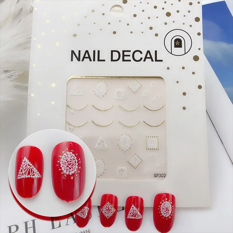 

Beauty Sticker Nail Decals Jewel 3D Nail Decals, Customers' requirements