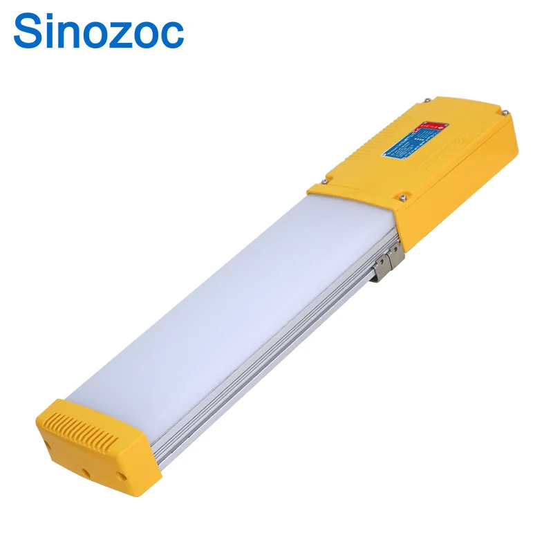 Sinozoc 20w 30w 40w 50w 60w 70w 80w 100w Linear Explosion Proof LED Linear Pendant Lighting for Rig Mast