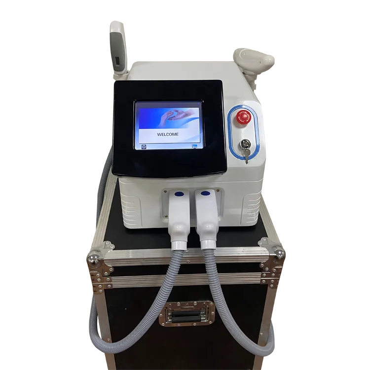 

Desktop 2 in 1 IPL opt Nd YAG laser SHR Laser Hair Removal OPT IPL Hair Remover Permanent Painless Laser Hair Removal Machine