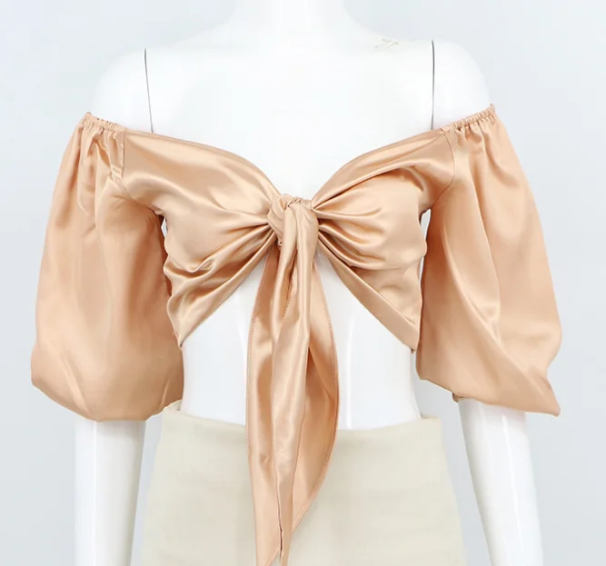 

High quality solid color soft fabric sexy girl clothes, Accept customized