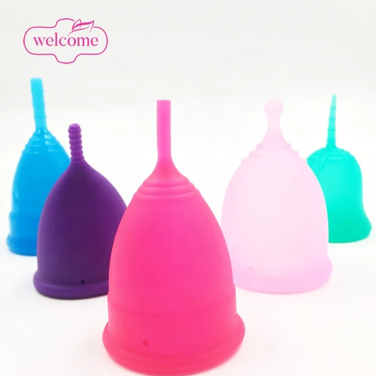 

Female Medical Grade Silicone Menstrual Cup woman panties china to india logistics menstrual cup kit