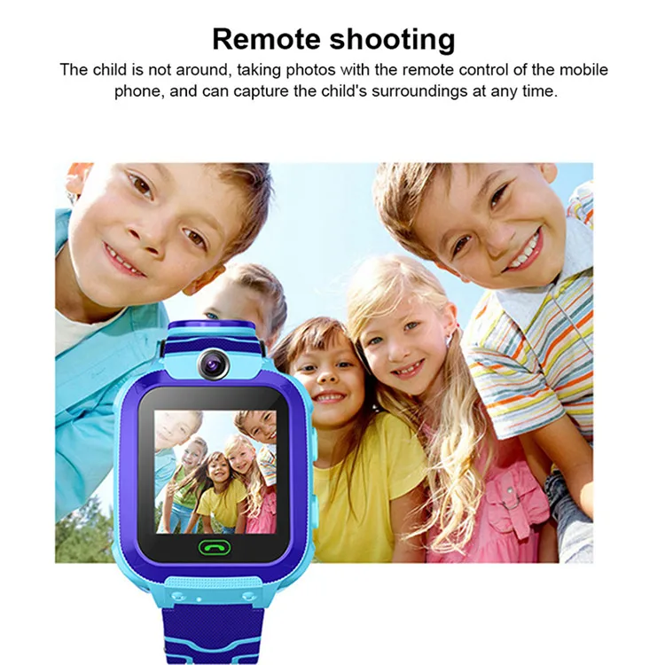 Amazon Hot Sale Q12 Smartwatch 2G Child Anti-Lost SOS Call GSM LBS Location Kids smart watch Q12