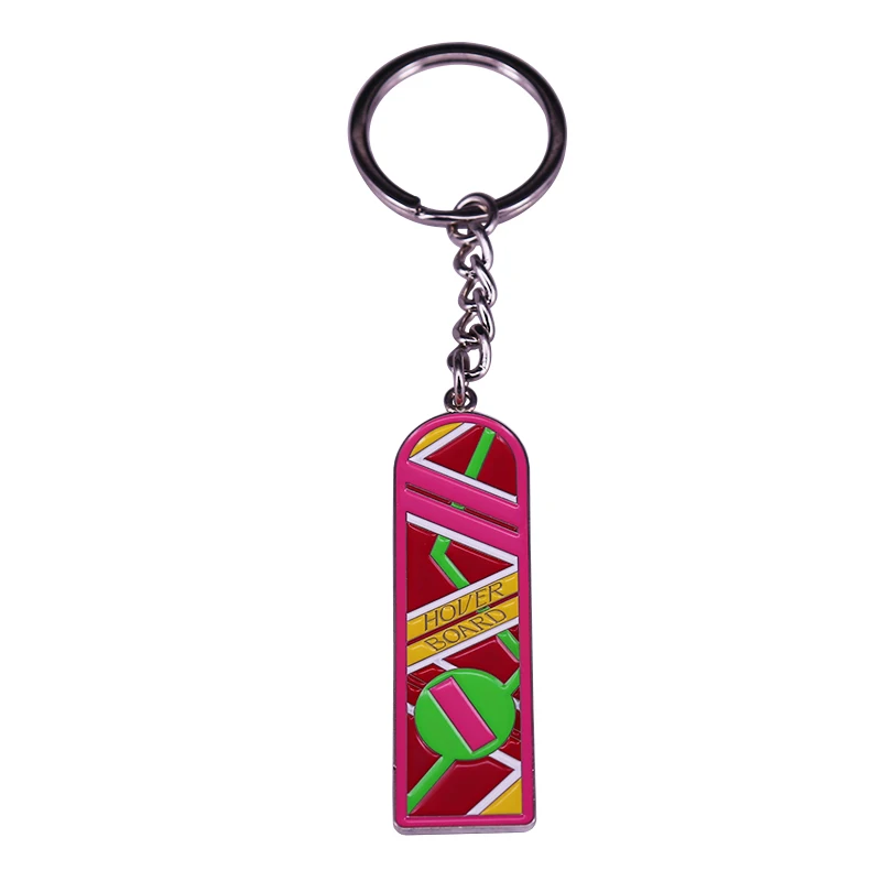 

Back to The Future - Marty McFly Hoverboard Keychain Sci-fi Movie Fans Cool Fun Accessory