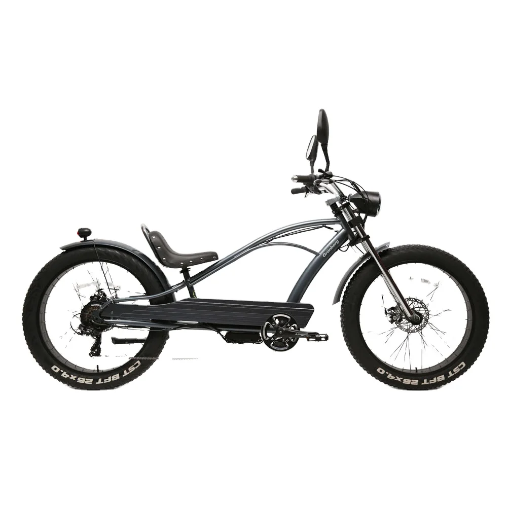 

Up To Date Fat Tyre Electric Bike 26 Inch Beach Bike Electric E bike chopper