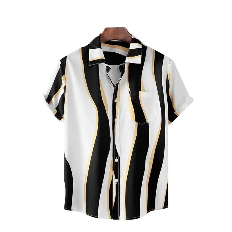 

OEM Custom Wholesale High Quality Clothing Men's Hawaiian Shirts