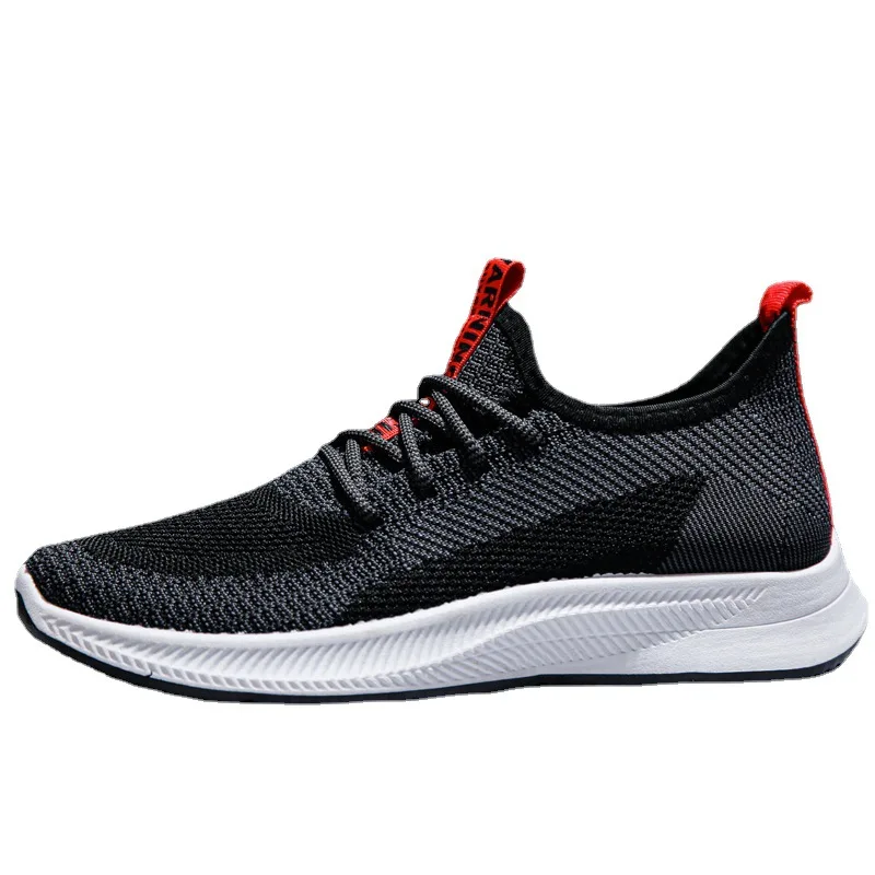 

2022 Summer Latest China manufacturer custom fashion sneakers boys,mesh knit running sports shoes men, 3 colors