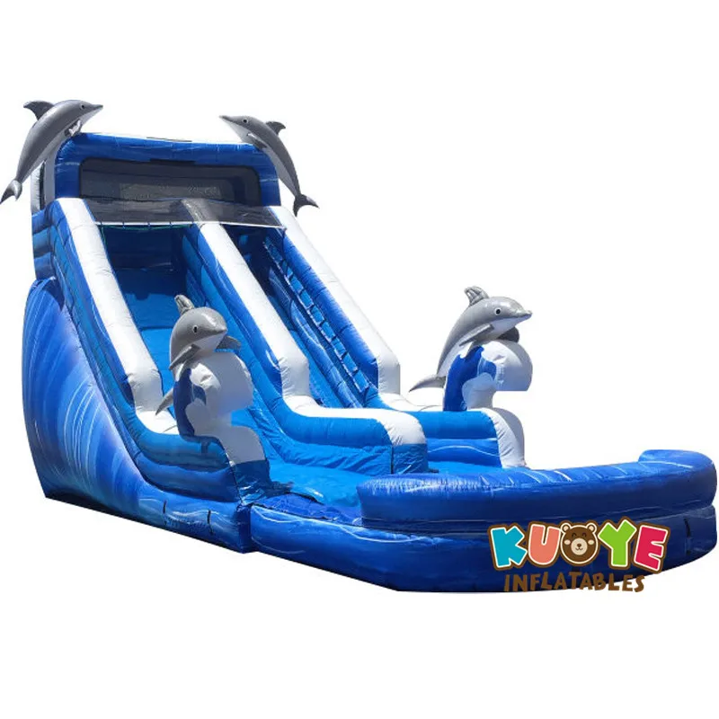 
Plastic Water Slide Into Pool Waterslide Inflatable Made In China 