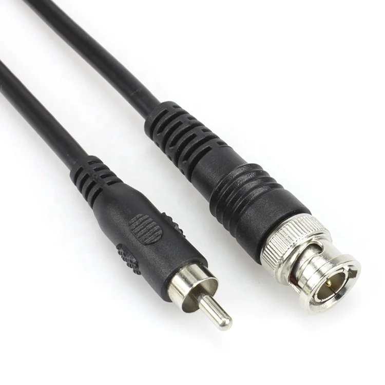 

RCA Plug to BNC Plug viddeo Cable BNC Female to RCA Male Connection Coaxial Cable for CCTV Camera