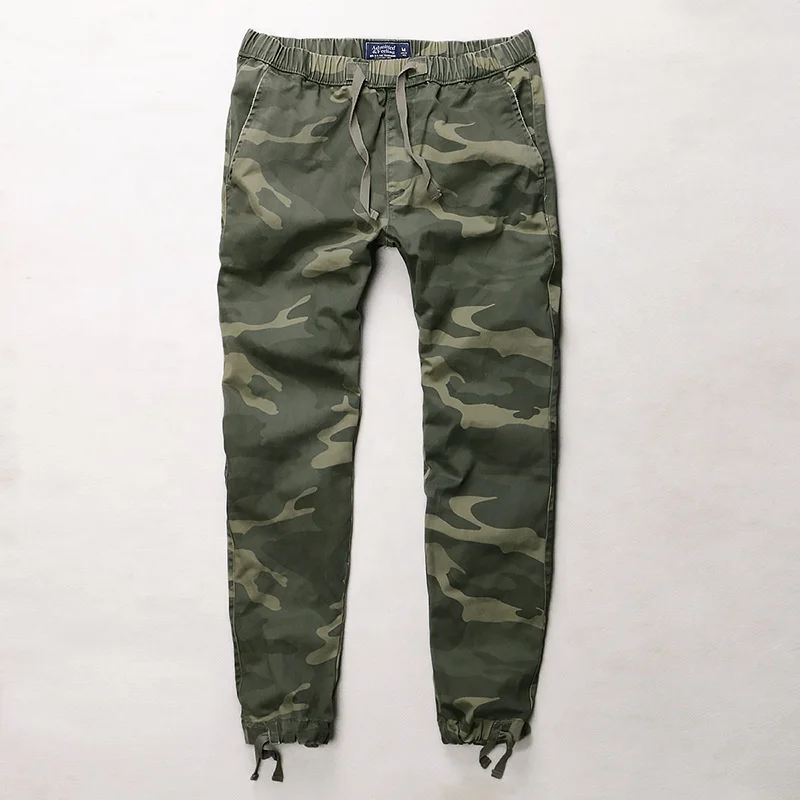 

Men's Sports Camouflage Pant Jogging Trousers Cotton Casual Trousers, Shown