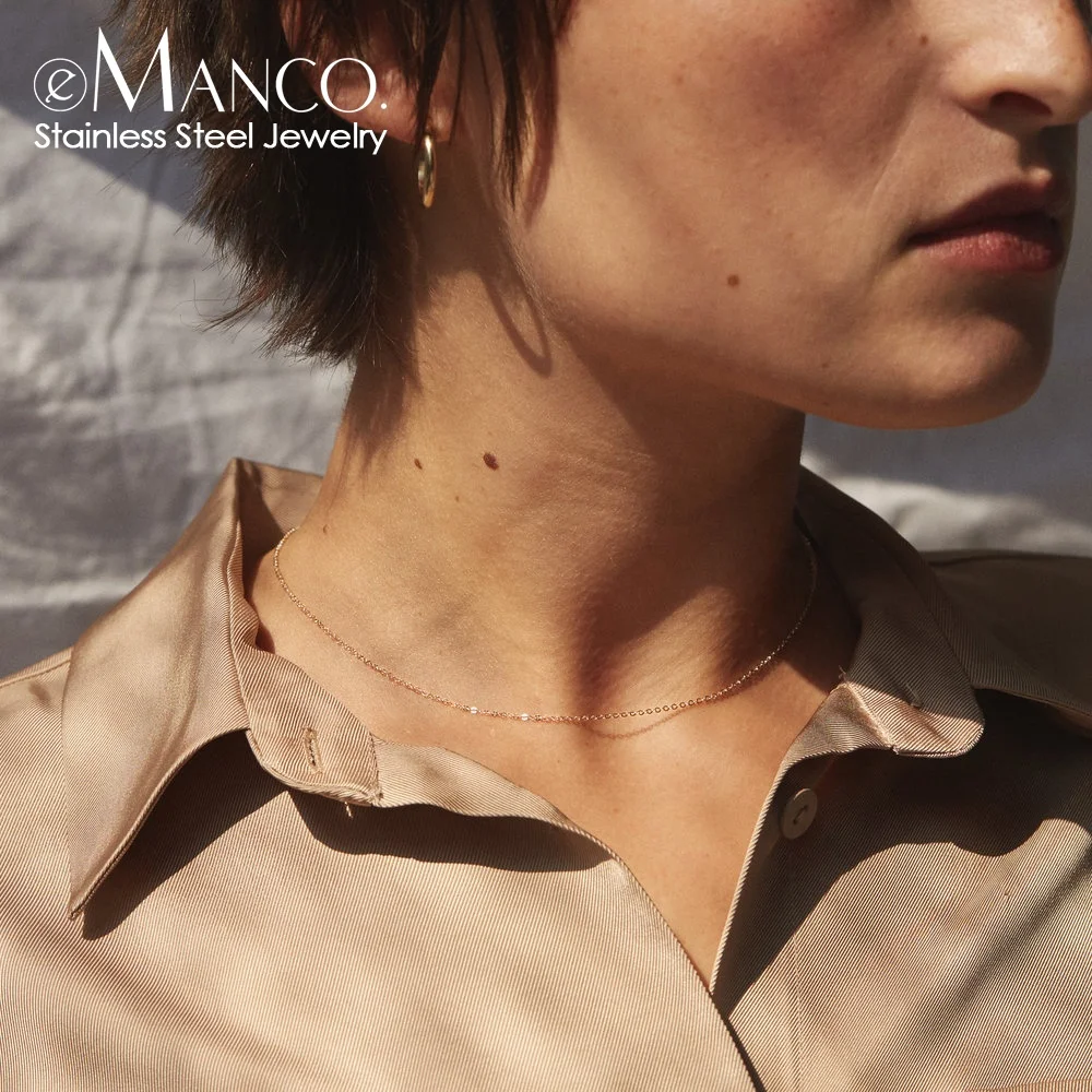 eManco Custom Thin Necklace Ch