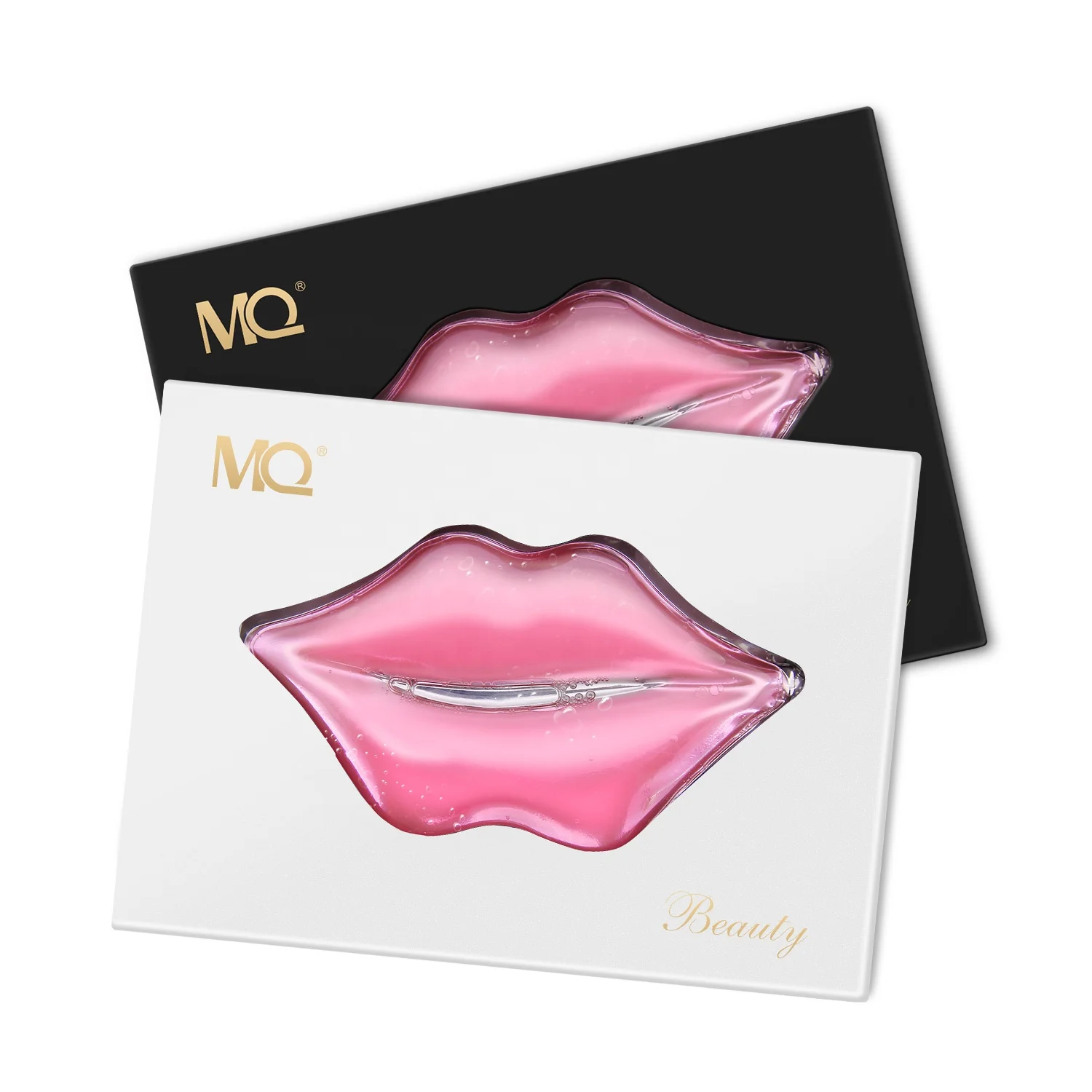 

Private label logo lip care mask New design fashion skin care products pink lip collagen mask, Golden,red or customize