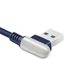 Professional factory Mobile Portable Standard Aluminum Alloy Nylon Braided Data otg cable micro usb
