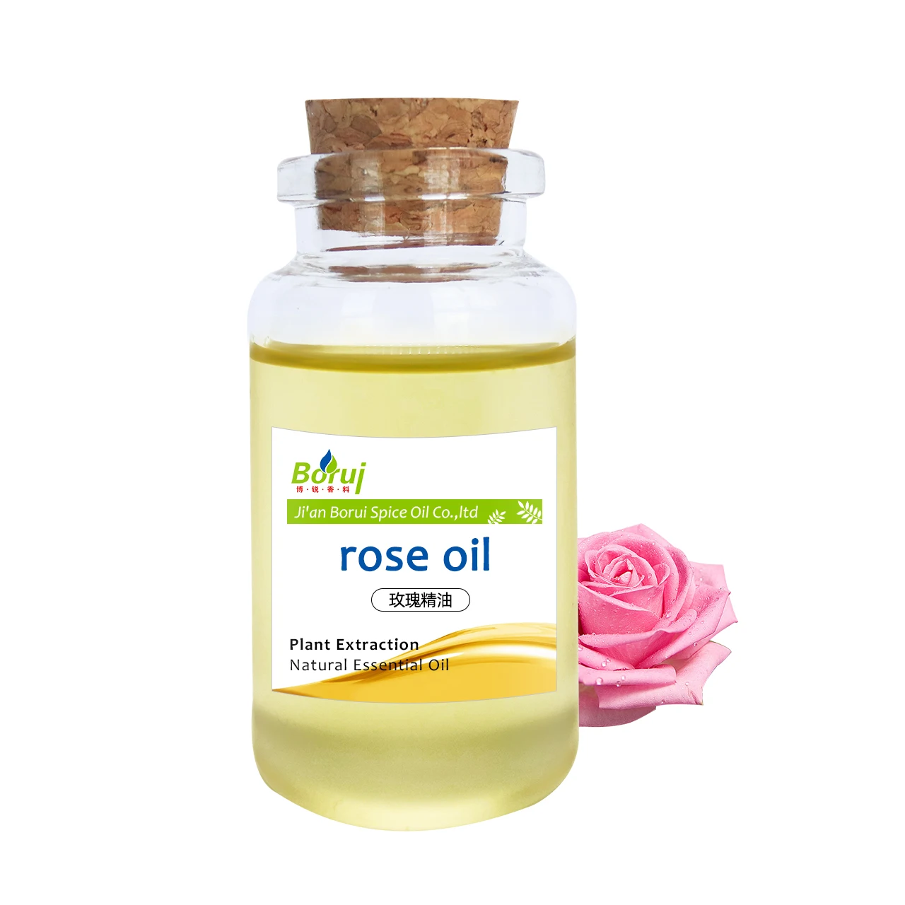 

Bulk Price Private Label 100% Pure Natural Organic Rose Essential Oil for Skin Whitening