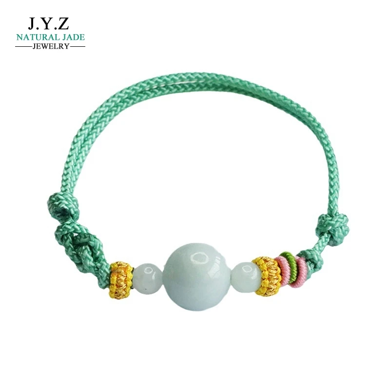 

Natural Emerald Carrying Strap Jade Round Beads Bracelet Bracelets For Men And Women Factory Wholesale Delivery FC3062802
