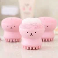 

Silicone Facial Beauty Washing Pad Small Octopus Facial Cleaning Wash Brush Cleansing Instrument Face Skin Care Tool