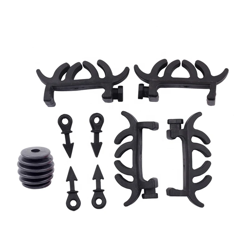 

Compound Bow Rubber Bow String Accessories Tool Stabilizer Set for Hunting