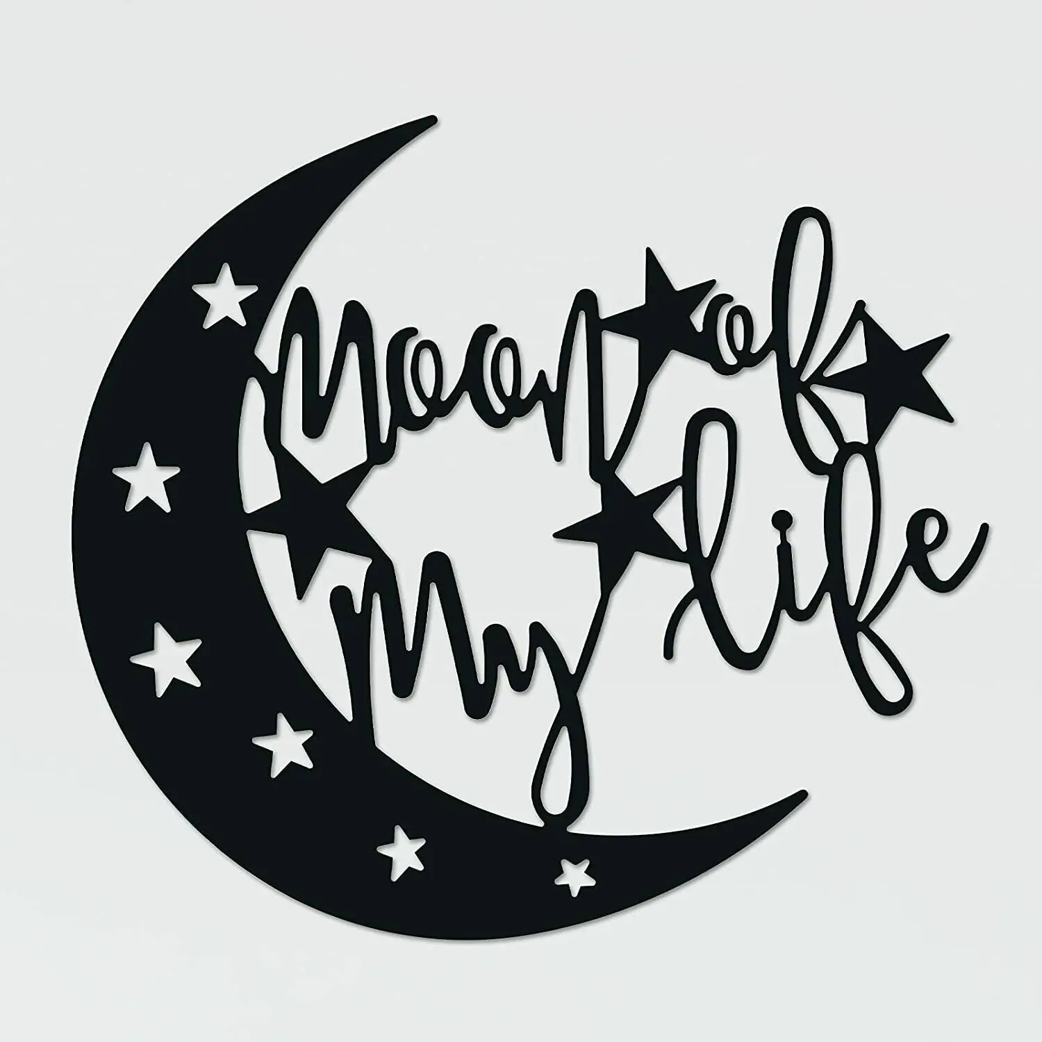 

Metal Wall Decor for Living RoomHome Decorations Star and Moon Room Decoration