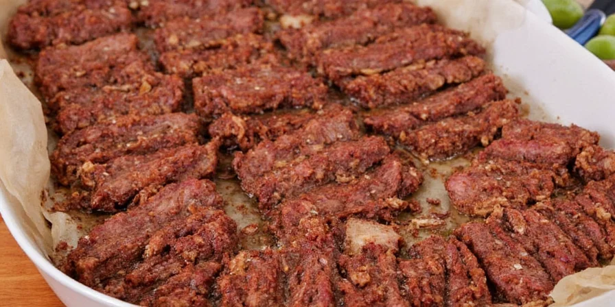 Side-by-side comparison of homemade and store-bought gyros seasoning