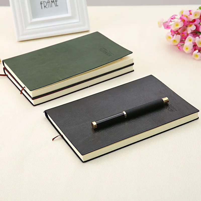 

Hot 25K Notebook PU leather surface notepad customized diary office business notebook, Gradient color