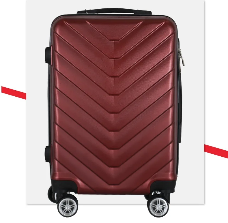 
2020 latest feather trolley suitcase set 20 24 28 Inch Hard shell Travel Luggage Set luggage trolley bag 