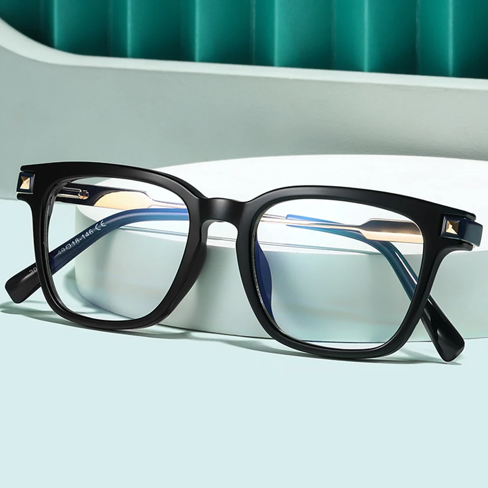 

2068 Fashion Men square Computer Glasses new design Blue light blocking glasses ready stock, 6 colors