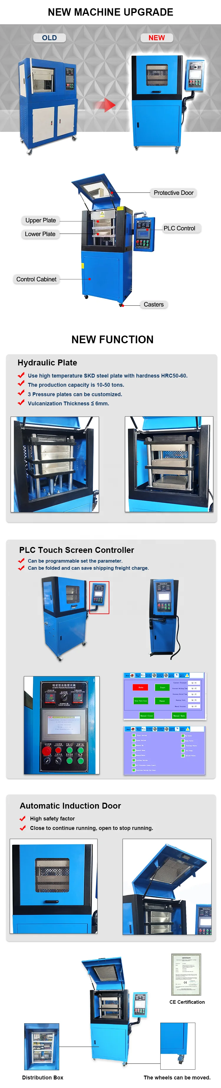 hydraulic hot press machine