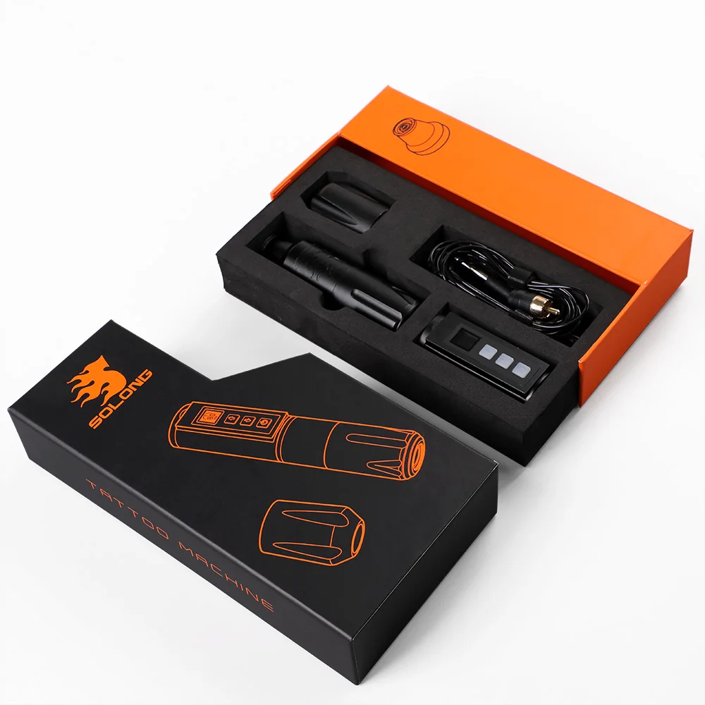 

Solong Hot Sale Rotary Tattoo Pen Machine Wholesale Professional Wireless Battery Tattoo Pen