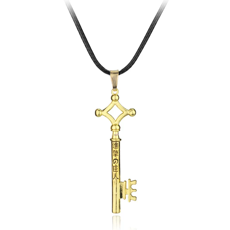 

Hot Sale Japanese Cartoon Anime Pendant Keychain Design Metal Necklaces