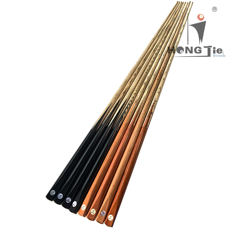 

Hongjie Billiards 48" Spliced Wood one piece style Hand made Snooker Cue H-7 H-8