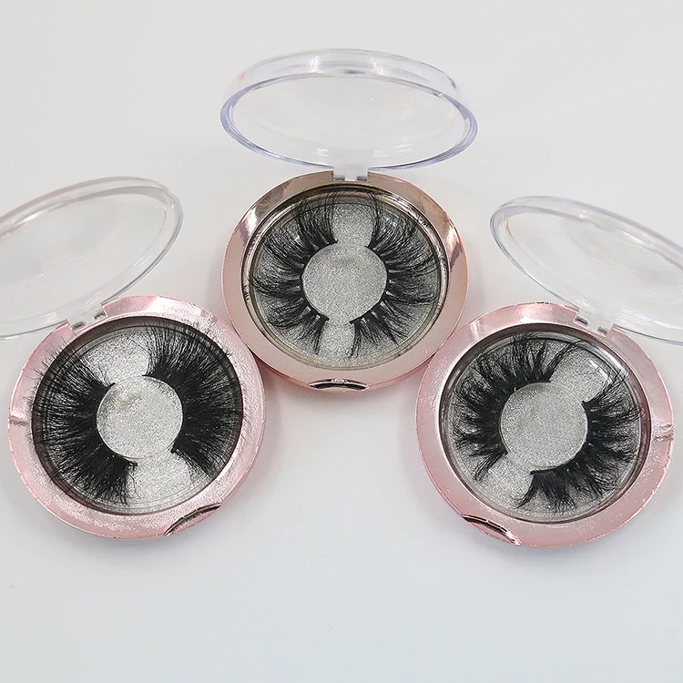 

Hot Sale Mink Eyelashes False 100% Real Mink Fur False Eyelashes Professional Factory Wholesale Eyelashes, Black color