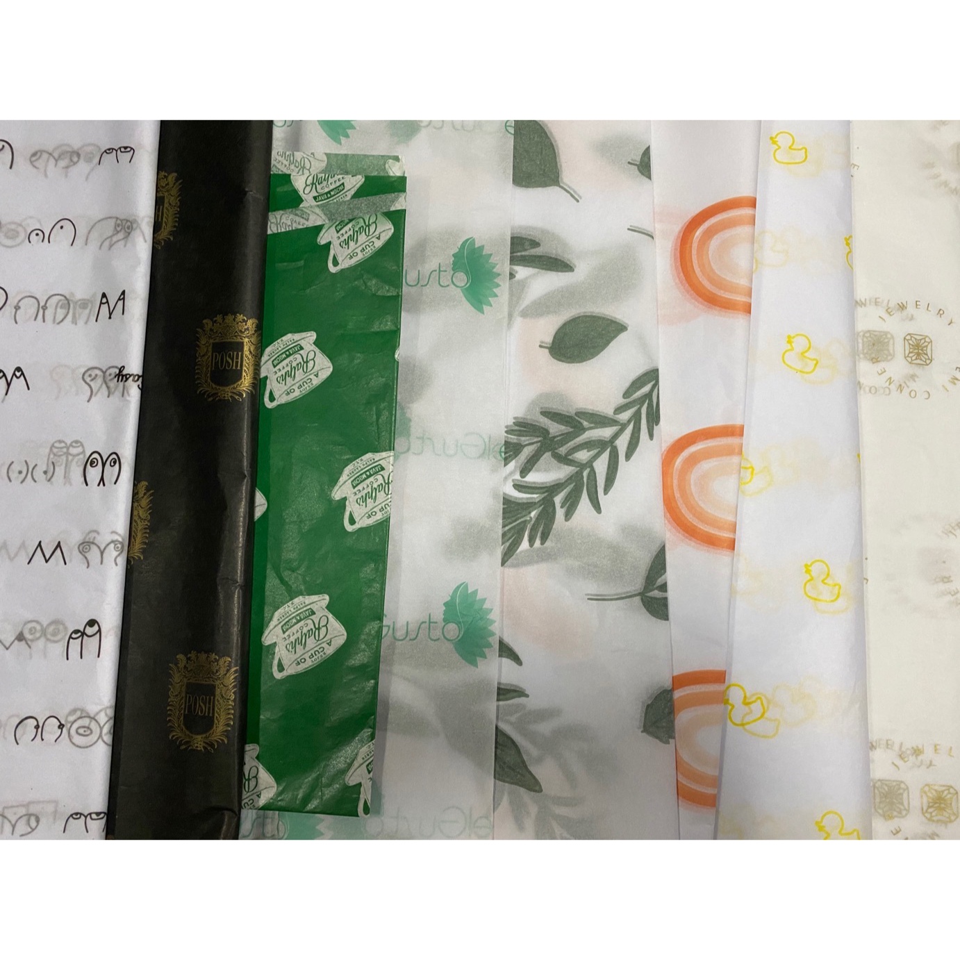 
Custom printed 17 gsm or 28 gsm paper logo gift wrapping paper clothing tissue paper 