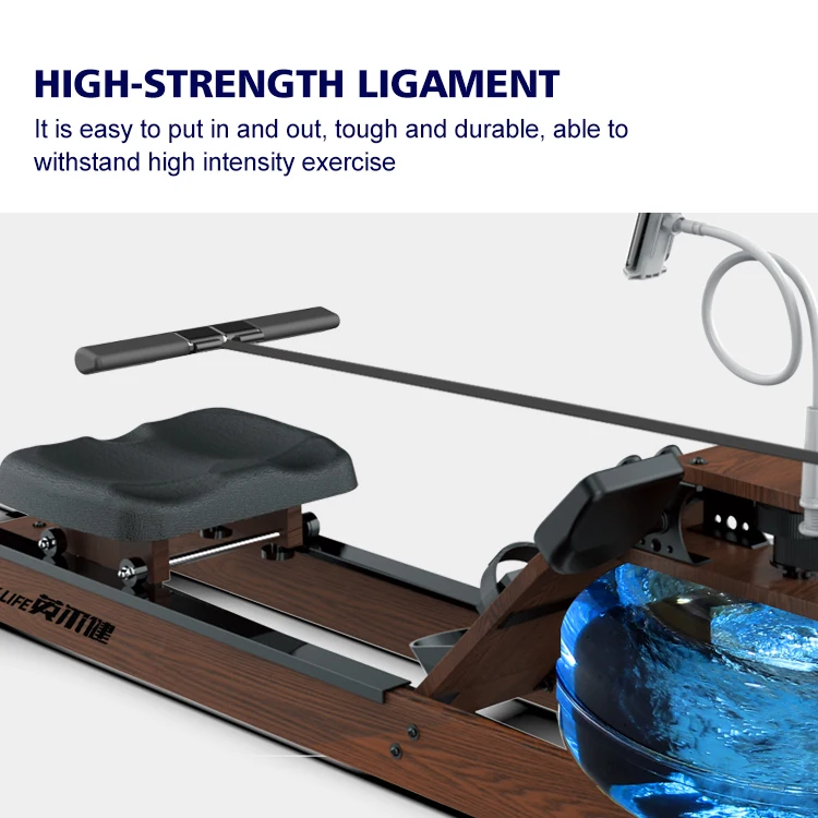 
Enjoy Life seated row machine dynamic rowing machine indoor water rower 